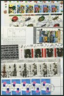 ISRAEL - SAMMLUNGEN, LOTS MH O, 1989-94, 6 Verschiedene Markenheftchen, Pracht, Mi. 179.- - Lots & Serien