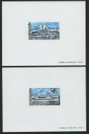 FRANZ.GEBIETE IN DER ANTA 133/4EP (*), 1979, Schiffe, Je Auf Epreuves De Luxe, Pracht - Sonstige & Ohne Zuordnung
