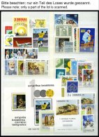 BRASILIEN **, Postfrische Sammlung Brasilien Von 1967-90 Mit Vielen Besseren Ausgaben, Dabei Blocks, Zusammendrucke Und - Sonstige & Ohne Zuordnung