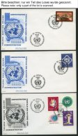 UNO - GENF 1969-85, 37 Verschiedene Offizielle FDC`s, Pracht - Other & Unclassified