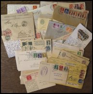 LOTS 1889-1953, Kleine Briefpartie Von 49 Belegen, Besichtigen! - Sammlungen