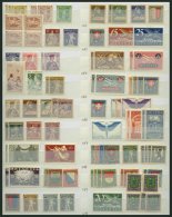 LOTS *, **, 1907-44, Dublettenpartie In Etwas Unterschiedlicher Erhaltung Mit Zahlreichen Prachtwerten, Günstig! - Collections