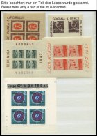 SAMMLUNGEN, LOTS KB **, Umfangreiche Sammlung Kleinbogen Rumänien Von 1945-2014 Mit Einigen Besseren, Prachterhaltu - Collections