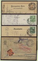 LOTS Brief,o, *, 1829-1919, Interessante Alte Restpartie Mit U.a. 19 Belegen, Dabei: 5 österreich-ungarische Feldpo - Collections