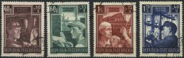 STERREICH 960-63 O, 1951, Wiederaufbau, Prachtsatz, Mi. 80.- - Used Stamps