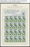 LIECHTENSTEIN 939-41KB **, 1988, Europäische Kampagne Für Den Ländlichen Raum In Kleinbogen, Pracht - Other & Unclassified