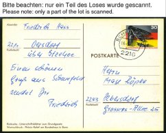 GANZSACHEN PSo 3-PSo 44 BRIEF, 1971-96, Komplett Ungebraucht Und Gestempelt (meist Gefälligkeitsstempel), Dazu Eini - Collections