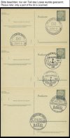 GANZSACHEN P 36 BRIEF, 1961, 8 Pf. Heuss Mit Postfachnummer Statt Postschließfachnummer, 10 Leer Gestempelte Karte - Sammlungen