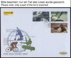 JAHRGÄNGE 2578-2636 BRIEF, 2007, Kompletter Jahrgang Auf FDC`s Im Deutschland Exklusiv-Ringbinder Mit Schuber - Sonstige & Ohne Zuordnung