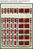 ENGROS 1023KB O, 1979, Tag Der Briefmarke Im Kleinbogen Mit Zentrischen Ersttags-Sonderstempeln, 20x, Pracht, Mi. 300.- - Variétés Et Curiosités