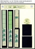 ROLLENMARKEN A. 694-703,773R **, 1971/3, Sammlung Unfallverhütung Mit Vielen Besseren Ausgaben, 3er-, 5er- Und 6er- - Rollenmarken