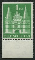 AMERIK. U. BRITISCHE ZONE 97IIeg **, 1948, 1 DM Eng Gezähnt, Pracht, Mi. 160.- - Other & Unclassified