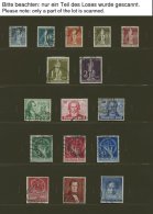SAMMLUNGEN O, Sammlungsteil Berlin Bis 1954 Auf SAFE Dual-plus Seiten Mit Besseren Ausgaben, Erhaltung Etwas Unterschied - Sammlungen
