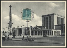 BERLIN 135 BRIEF, 1956, 7 Pf. Funkturm Auf Maximumkarte Mit Ersttagsstempel, Pracht, Mi. 120.- - Gebraucht