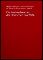 JAHRESZUSAMMENSTELLUNGEN J 1 **, 1984, Jahreszusammenstellung, Pracht, Mi. 100.- - Other & Unclassified