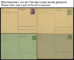 SAMMLUNGEN, LOTS Aus P 1-35 BRIEF, 1945-53, 24 Verschiedene Ungebrauchte Ganzsachenkarten, Fast Nur Prachterhaltung, Mi. - Sonstige & Ohne Zuordnung