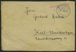 ALL. BES. GEBÜHR BEZAHLT BRÜCKENAU, 15.1.46, Roter R1 Gebühr Bezahlt, Brief Feinst - Other & Unclassified