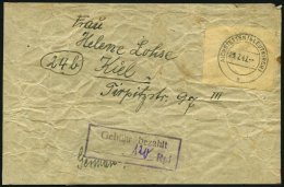 ALL. BES. GEBÜHR BEZAHLT AICHSTETTEN (b LEUTKIRCH), 26.7.47, Violetter R2 Gebühr Bezahlt/ 120 Rpf Auf Päc - Sonstige & Ohne Zuordnung