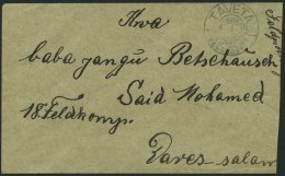 DEUTSCH-OSTAFRIKA TAVETA, 4.3.15, Feldpostkarte Nach Daressalam, Pracht - German East Africa