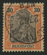 DP CHINA P Ve O, Petschili: 1900, 30 Pf.Reichspost, Stempel K.D. FELD-POSTSTATION No. 8, Pracht, Mi. 320.- - Deutsche Post In China