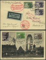 ZULEITUNGSPOST 86 BRIEF, Österreich: 1930, Fahrt Nach Genf, Prachtkarte - Airmail & Zeppelin