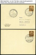 GANZSACHEN PP 121 BRIEF, Privatpost: 1937/8, 3 Pf. Hindenburg, 27 Karten Mit Verschiedenen Blanko-Sonderstempeln, Meist - Sonstige & Ohne Zuordnung