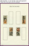 ZUSAMMENDRUCKE A. W 5-KZ 19 O, 1921-33, Gestempelte Partie Verschiedener Zusammendrucke Auf Leuchtturmseiten, Mit Einige - Se-Tenant