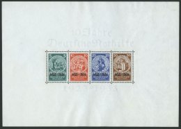 Dt. Reich Bl. 2 **, 1933, Block Nothilfe, Originalgröße, Postfrisch, Kaum Sichtbarer Kleiner Eckbug, Pracht - Gebraucht