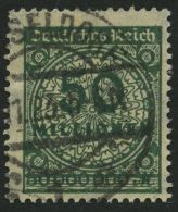 Dt. Reich 321Wb O, 1923, 50 Mio. M. Blaugrün, Walzendruck, üblich Gezähnt Pracht, Gepr. Infla, Mi. 65.- - Sonstige & Ohne Zuordnung