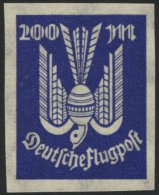 Dt. Reich 267U **, 1923, 200 M. Holztaube, Ungezähnt, Pracht, Mi. 200.- - Gebraucht