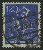 Dt. Reich 188 O, 1922, 120 Pf. Schwärzlichblau, Wz. 2, Pracht, Gepr. Dr. Düntsch, Mi. 140.- - Other & Unclassified