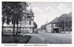 BAD BRAMSTEDT (Schleswig-Holstein) - Rolandseck Holsteinisches Haus, Oldtimer, 193? - Bad Bramstedt