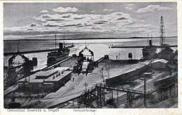 Ostseebad SASSNITZ A. RÜGEN, Fährschiffanlage 192? - Sassnitz