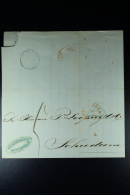 Russia: Complete Letter Odessa Via Antwerp To Rotterdam 1851  Postage Due  1,5 Cent Rotterdam In Triangle  RR - ...-1857 Prefilatelia