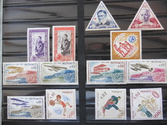 Monaco 13 :timbres  Neufs - Collections, Lots & Séries