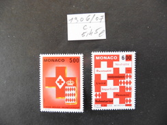 Monaco : 2 Timbres Neufs N° 1906 / 1907 Croix Rouge Monégasque - Colecciones & Series