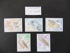 Monaco : 5 Timbres Neufs Parc National Du Mercantour - Lots & Serien