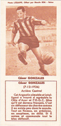 Photo L´EQUIPE. Offert Par Biscuits REM - Reims - César GONZALES (1926) - Football - Sports