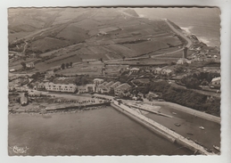 CPSM CIBOURE, URRUGNE (Basses Pyrénées) - SOCOA : Vue Aérienne - Ciboure