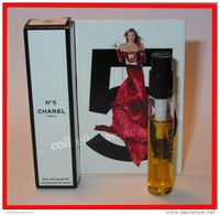 CHANEL : Miniature De Collection. N° 5, Eau De Toilette. Rare Vapo 4 Ml, Avec Sa Boite, Parfait état - Miniatures Femmes (avec Boite)