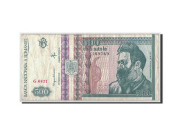 Billet, Roumanie, 500 Lei, 1992, 12-1992, KM:101b, B - Romania