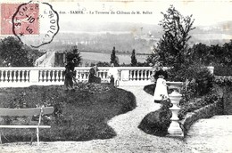 Samer. La Terrasse Du Chateau De Monsieur Bellet. - Samer