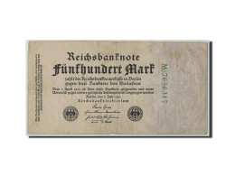 Billet, Allemagne, 500 Mark, 1922, 1922-07-07, KM:74b, B+ - 500 Mark