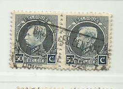 Timbre Belgique Roi Albert I   N° 211 - 50c - 1921-1925 Kleine Montenez