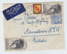 France/Australia AIRMAIL COVER 1947 - 1927-1959 Cartas & Documentos