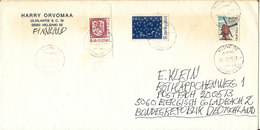 Finland Cover Sent To Germany Helsinki 15-2-1985 - Brieven En Documenten