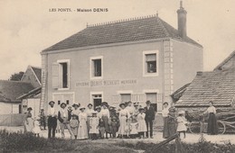 LES PONTS  - Route De Buxy (  Aujourd'hui 3 Rue De Bourgogne ) - Maison DENIS MEHEUT  - Epicerie Mercerie - Autres & Non Classés