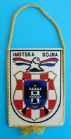 4. BRIGADA ( PAUCI ) SPLIT - BOJNA IMOTSKI - Croatia Army Pennant Flag Croatie Armee Fanion Kroatien Croazia Croacia - Vlaggen