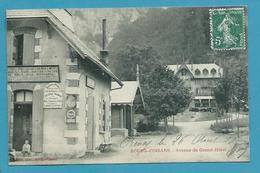 CPA Avenue Du Grand-Hôtel BOURG-d'OISANS 38 - Beaurepaire