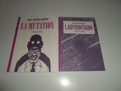 LABYRINTHUM/ LA MUTATION/ MARC-ANTOINE MATHIUE/ PATTE DE MOUCHE - Lots De Plusieurs BD